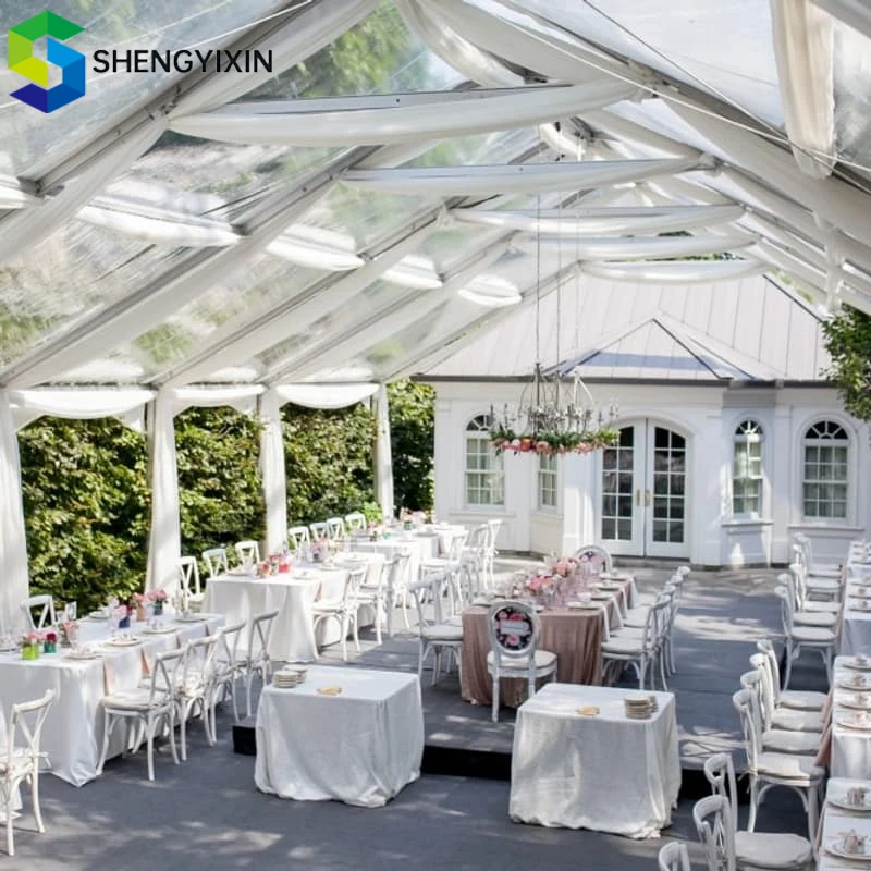 Big Commercial Luxury Modern Marquee PVC Top 500 People Aluminum Marquee Tent for Wedding Event Waterproof Windproof All Seasons