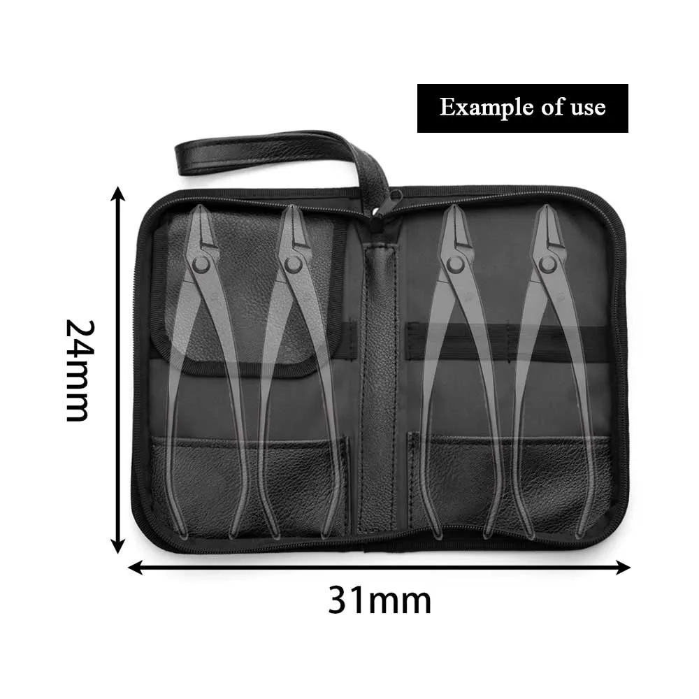 Bonsai Tools Tool Set Case Made from Durable Faux Leather #TKB-02 made by TianBonsai company