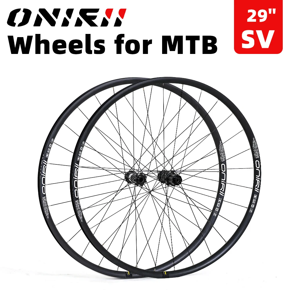 29er Disc Brake Wheels Aluminum for MTB 15x110mm 12x148mm 28H Front28H Rear Wheelset for HG XD MS Cassette Body Mountain Bicycle