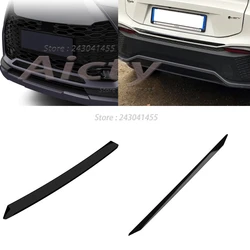 For Toyota CHR C-HR 2024 2025 ABS Black Front Rear Bumper Protector Cover Trim Lower Bumper Guard Decorative Car Accessories
