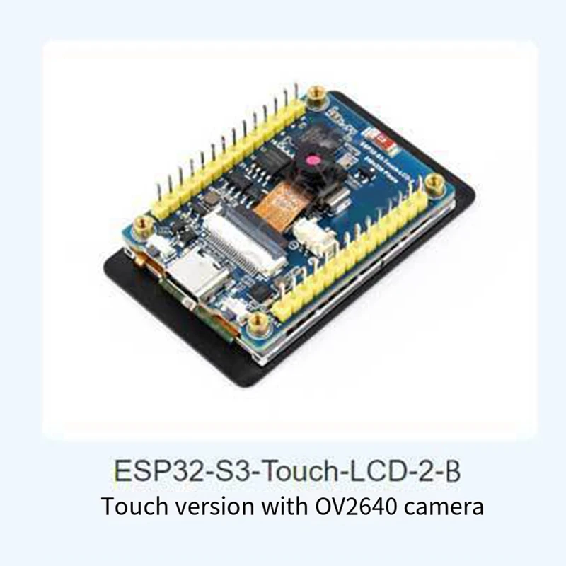 Waveshare ESP32 S3 LCD Camera Development Board With 2-Inch Display OV2640-2MP Camera QMI8658 Sensor For Arduino A