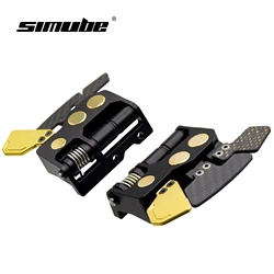 Simube Podium Advanced Paddle Module per fibra di carbonio Fanatec e lega di alluminio con shifters magnetici e sensori Hall