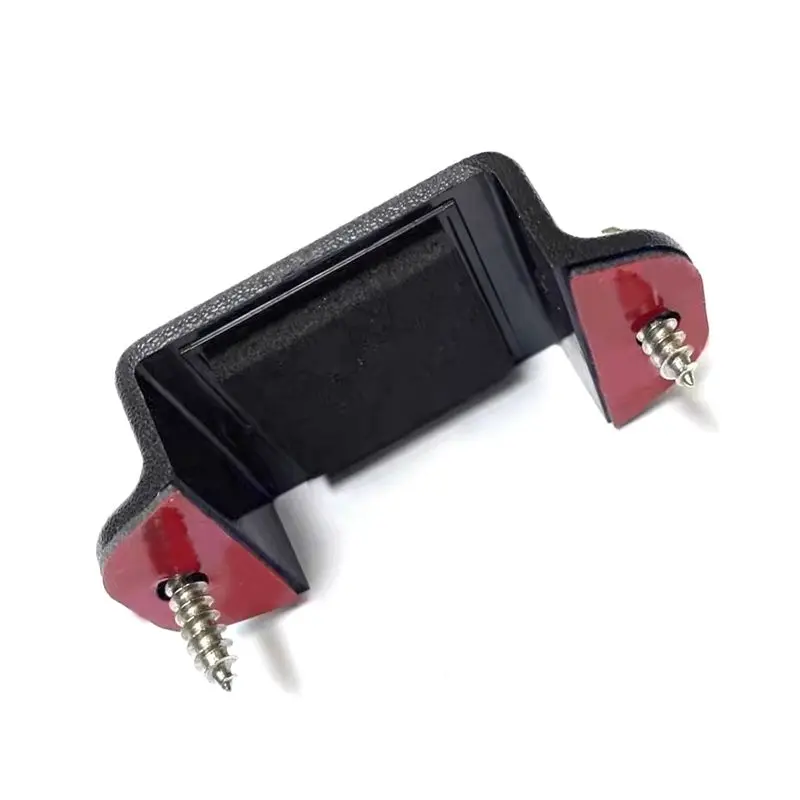 DTB8 Tactical Radio Holder Mounting Bracket for CB Walkie-Talkie Car Truck Clip Screw Belt Attachment Metal