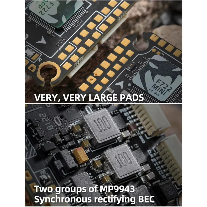 Durable-F722 MK4 APP FC&ESC Stack F722 MK4 APP Flight Controller F65A 128K Blheli32 ESC 3-6S Configure WIFI For RC FPV Drone