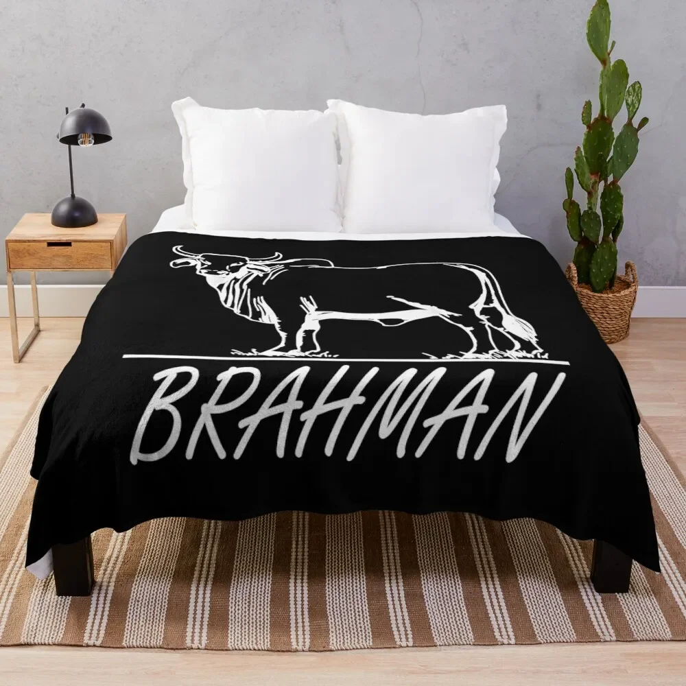 

Zebu Cattle, Brahma Bulls, Brahman Cow Milk Yield.png Throw Blanket Stuffeds blankets ands Blankets