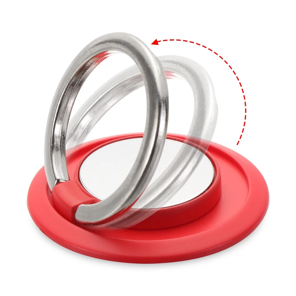 معدني يشعر حلقة حامل هاتف عالمي 360 دوران حامل هاتف ملحقات الهاتف المحمول آيفون 13 12 برو سامسونج هواوي