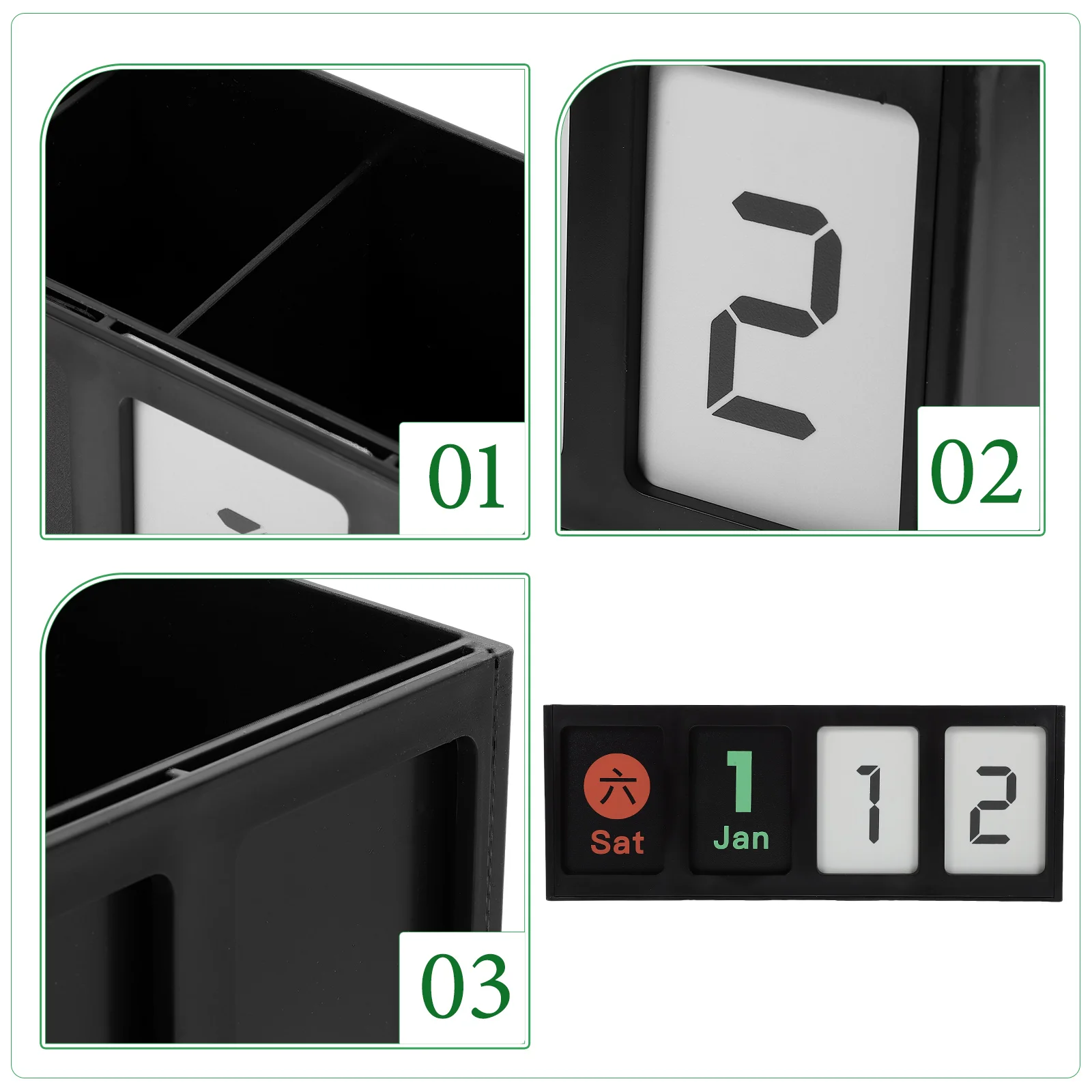 Multifunctional Desk Pen Holder Marker Organizer Table Pencil Desktop Multi-functional