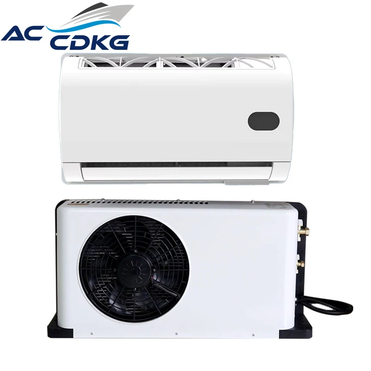 

AC Cold King 12V DC Split Electric Air Conditioning System For Trucks Trailers Buses Semi Boats RVs