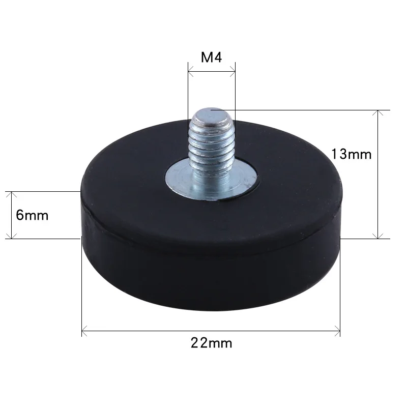 

Powerful Neodymium Magnet Disc Rubber Costed