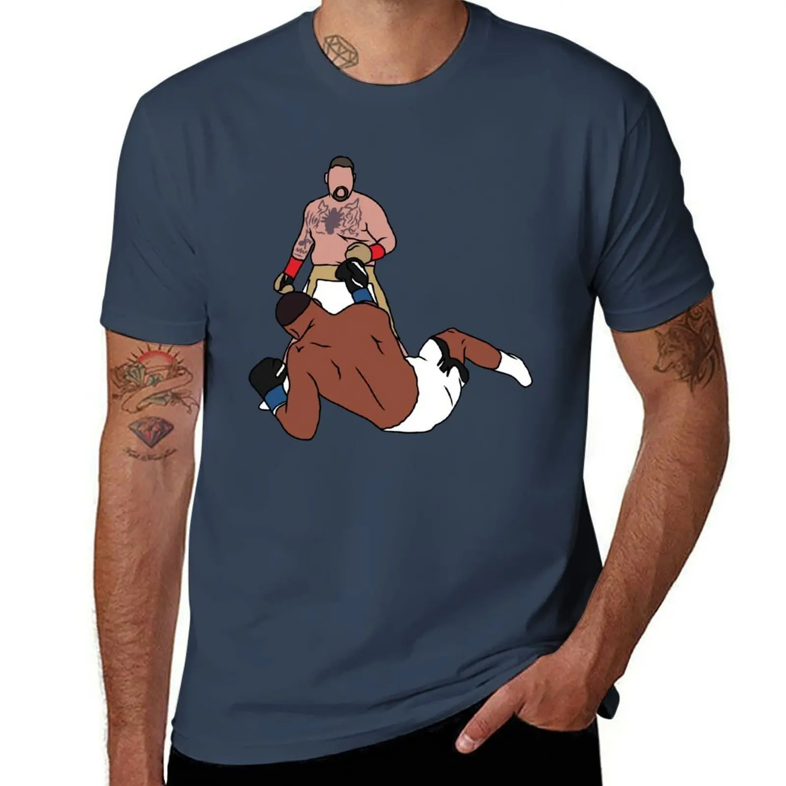 Andy Ruiz Jr. Defeats Anthony Joshua T-Shirt Urban Style Casual Short Sleeve Top