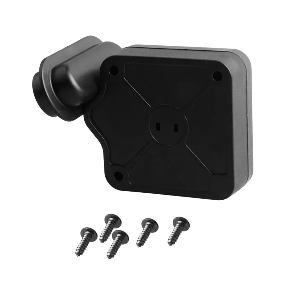

Retractable Tour Pack Lid Tether for Motorcycle Black Heavy Duty Premium Plastic Automatic Coil Cord Strong