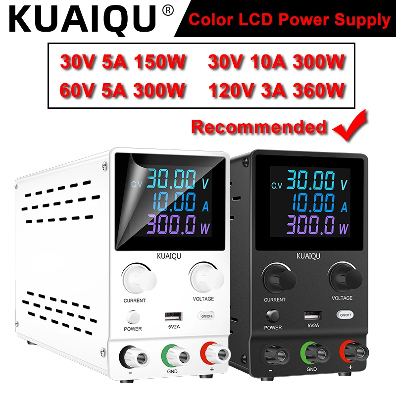 Nice-power Lab Power Supply DC 30V 10A  Adjustable 60V 5A Laboratory Maintenance Power Supply Voltage Regulator AC 110V 220V