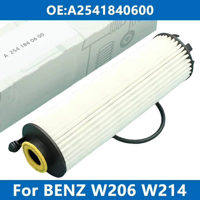 

Car Oil Filter A2541840600 For Mercedes Benz W206 W214 X254 V167 C180 C200 C300 e CLE E180 E200 E300 GLC200 300 GLE400 450 GLS