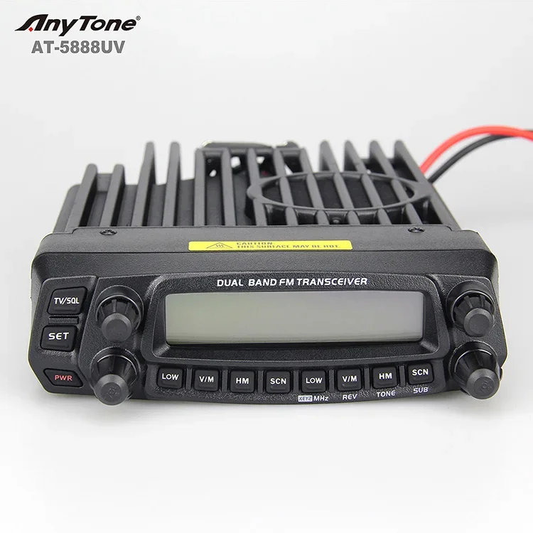HT AnyTone Mobile Radio AT-5888UV VHF UHF Dual Band Long Range Transceiver Cb Radio 758  VOX Function