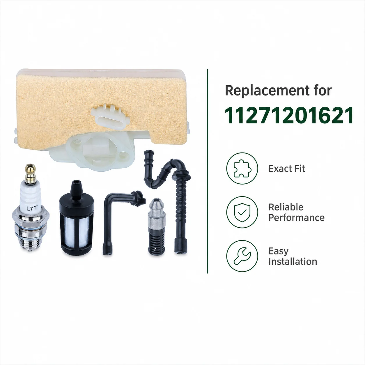 For STIHL 029 039 MS290 MS310 MS390 Chainsaw Air Fuel Oil Filter Spark Plug Line Kit Tune Up Saw Parts Set Replaces 11271201621
