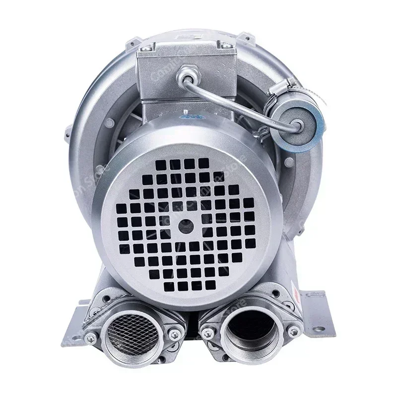 HB-229 high-pressure blower industrial high-power blowing and suction vortex blower aluminum alloy low-noise blower