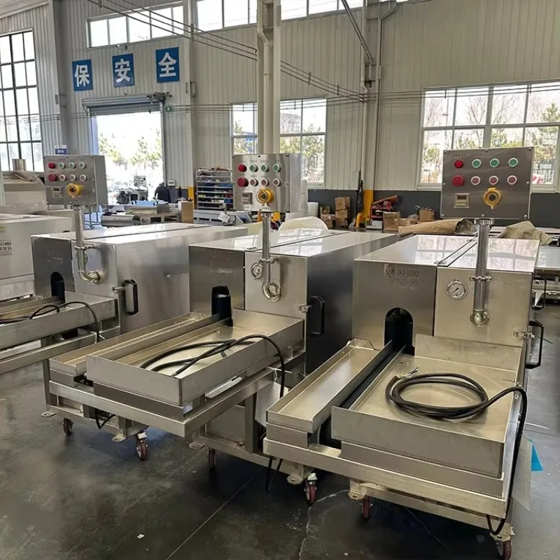 Easy Operation Fish Scaling & Gutting Machine CE Certified Small Seafood Factories