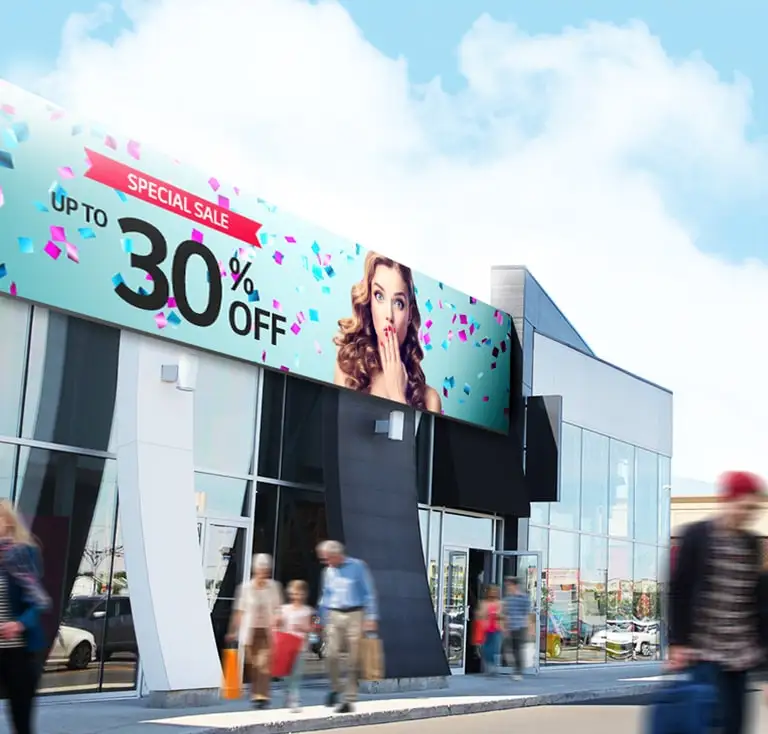 Factory Direct Sales P10 P8 Outdoor Advertising Video Wall
