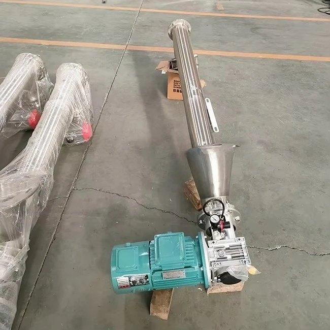 High Quality Flexible Screw Spiral Conveyor for Coffee Powder Granule Material Conveying