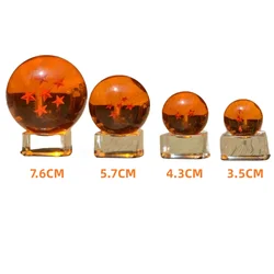 7.6cm Anime Dragon Ball Figure Model Toys Collects Seven Dragon Balls Summon Dragon Collection Home Room Decor Brithday Gifts