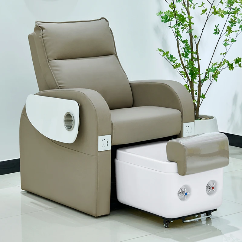 

Single Person Pedicure Chairs Manicure Couch Lounger Pedicure Stool Foot Bath Pedikure Spa Stuhl Nail Salon Furniture CM50XZ