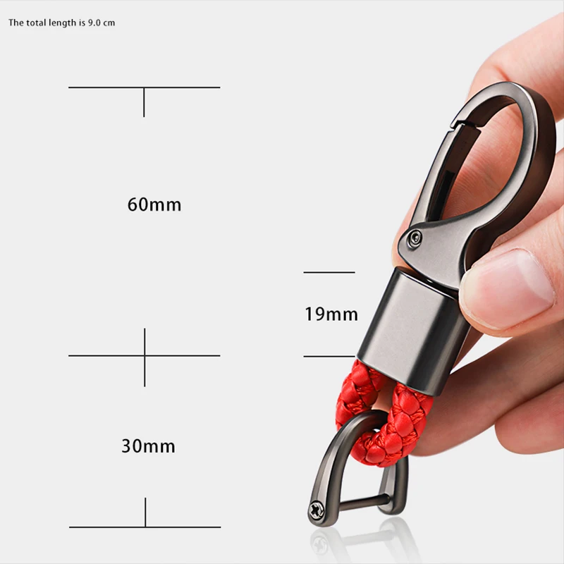 For Ducati Scrambler 400 800 1100 Metal Keychain Keyring Key Chain Holder Lanyard  Motorcycle Accessories