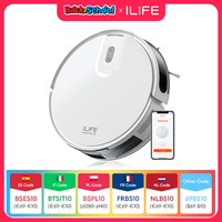 ILIFE V20 Robot Vacuum Cleaner, 5000Pa suction, SOF LiDAR Smart Navigation, APP Control, Customizable cleaning, Self charging