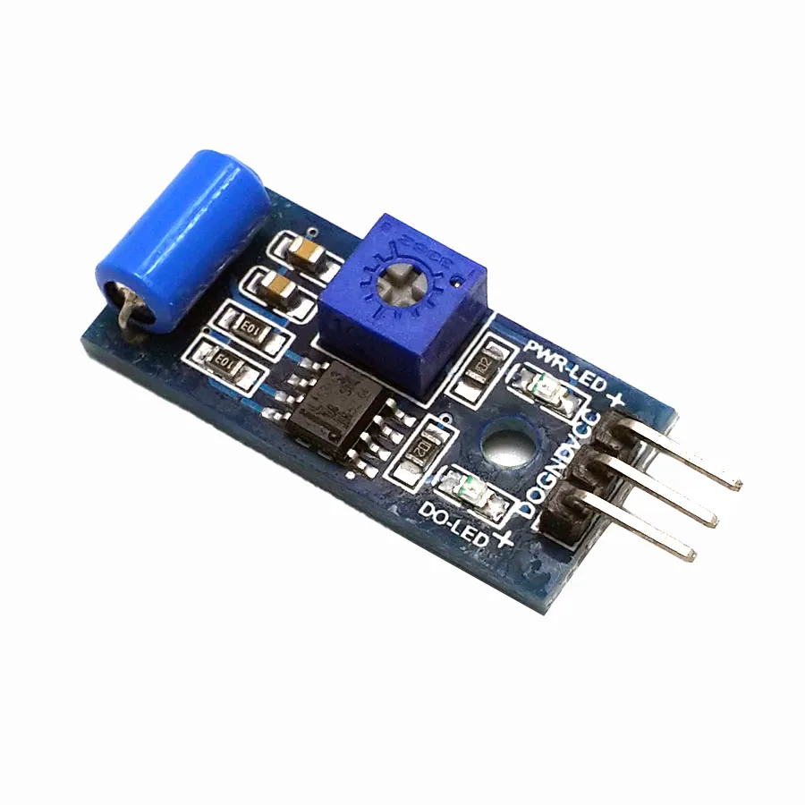 3 Pack Normal Close Vibration Sensor Module, Vibration Switch, Alarm Sensor Module