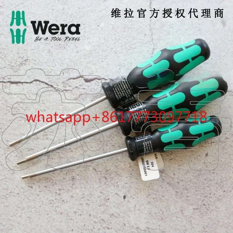 German flat head hexagonal screwdriver 354 series