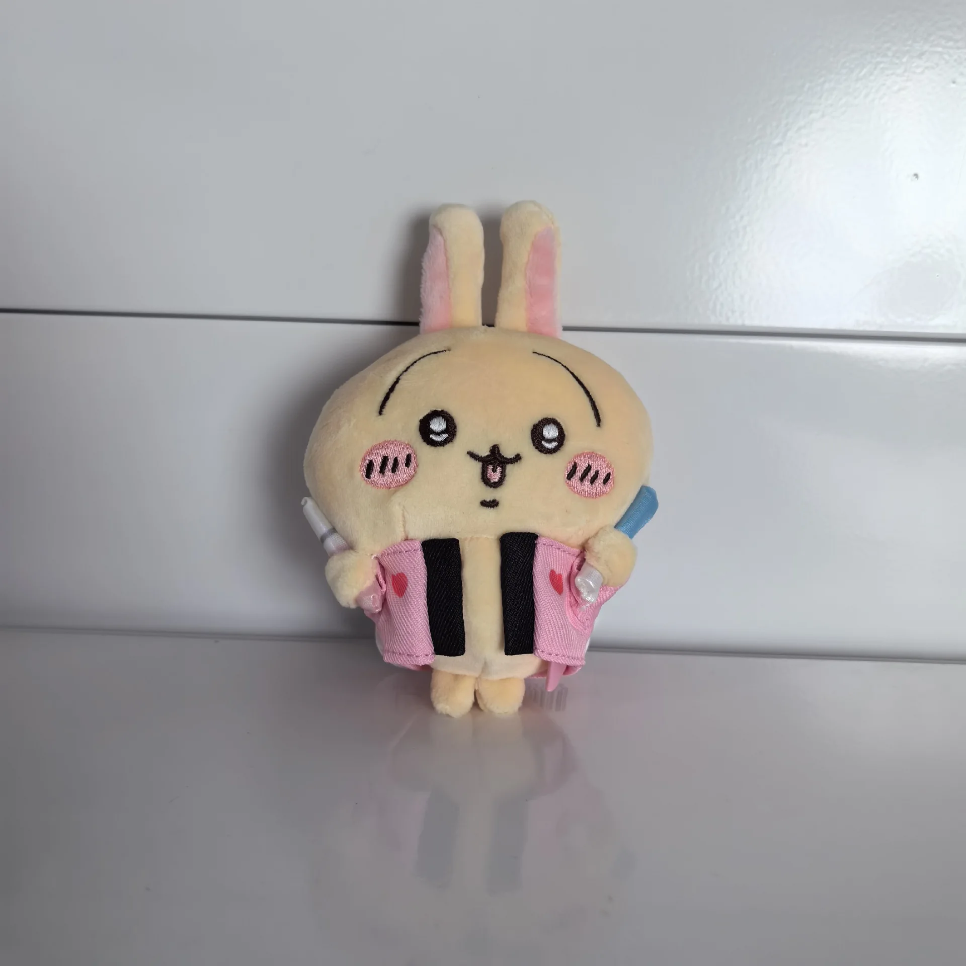 New Chiikawa Plush Doll Big Eyes Peripheral Support Rabbit Usachi Usagi Concert Cute Doll Bag Pendant Back Packaging Decoration