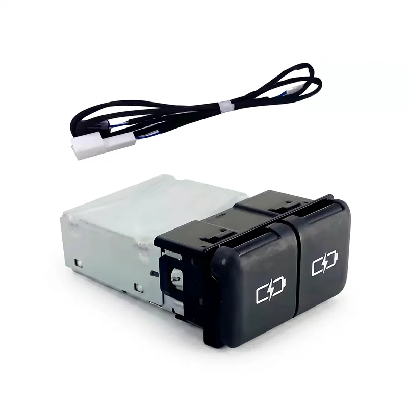 Car Charger Type-C PD Quick Charge Auto Phone Charging Adapter Button For Camry Avalon Highlander Levin RAV4 Accessories