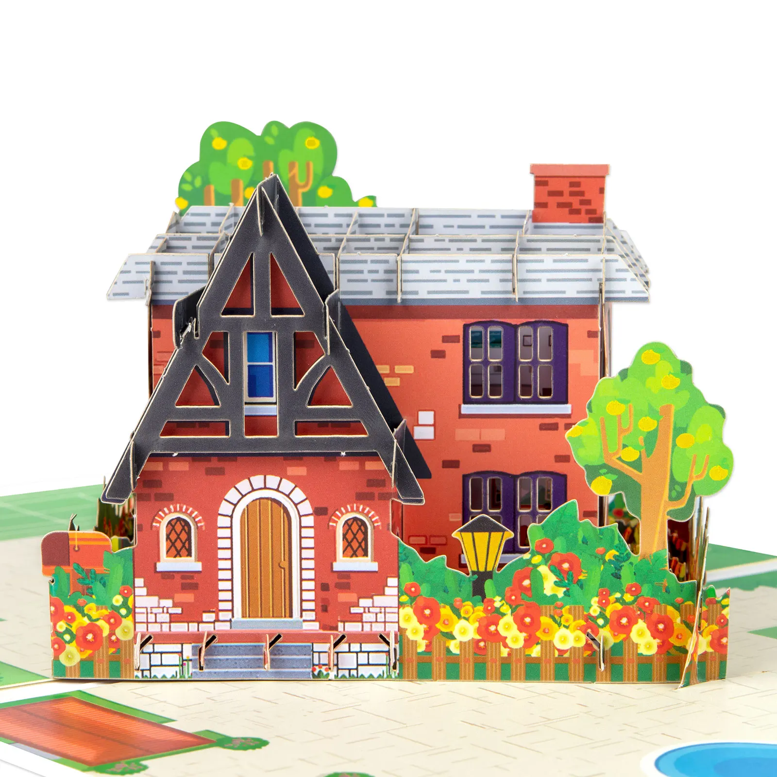 Imagem -03 - Housewarming 3d Pop up Card para Bem-vindo a Casa Linda Sua Nova Conta Perfeita Ltz333 10 Pacote