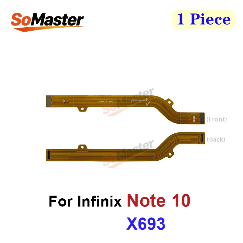 Motherboard Main Board Connector Ribbon Flex Cable for Infinix Note 10 11 12 Pro 4G 5G X693 X695 X663 X697 X671 X676 X670 (1Pc)