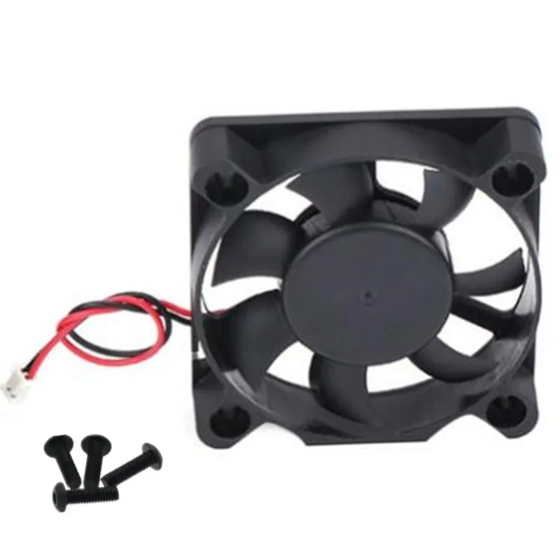 5V-7V DC Cooling Fan RC Motor Engine Cooling Fan Black DC Fan RC-Cars Parts Accessories 50MM*50MM Remote Control Car