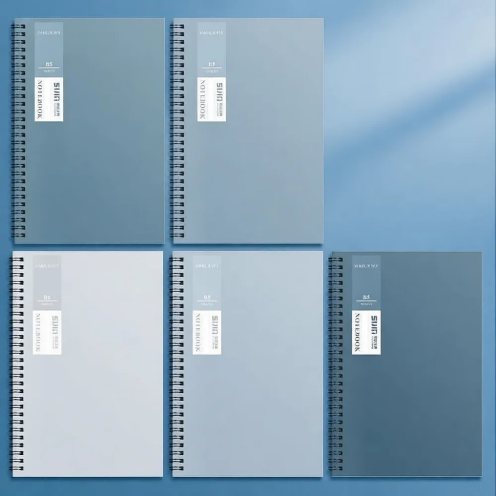 Блокнот на спирали, канцелярск – обзор и цена A5 Spiral Dotted Grid Notebook