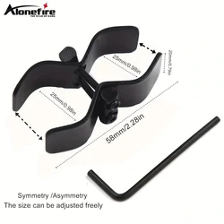 Soporte de montaje táctico Picatinny 15-30mm para linterna y láser