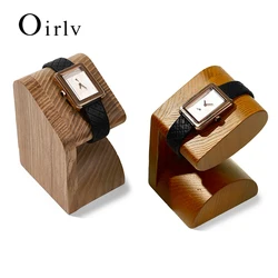 Oirlv Wooden Jewelry Organizer Bracelet Watch Display Stand Jewelry Storage Holder Watch Rack Ins Style Display Stand