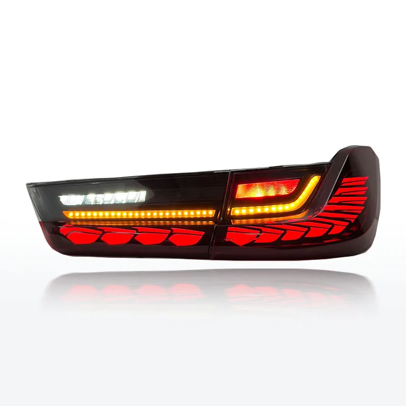 SJC Auto Modified Taillight Assembly M3 Rear Lights for BMW 3 Series G21 G81 GTS OLED Tail Lights With Dynamic Turn Signal