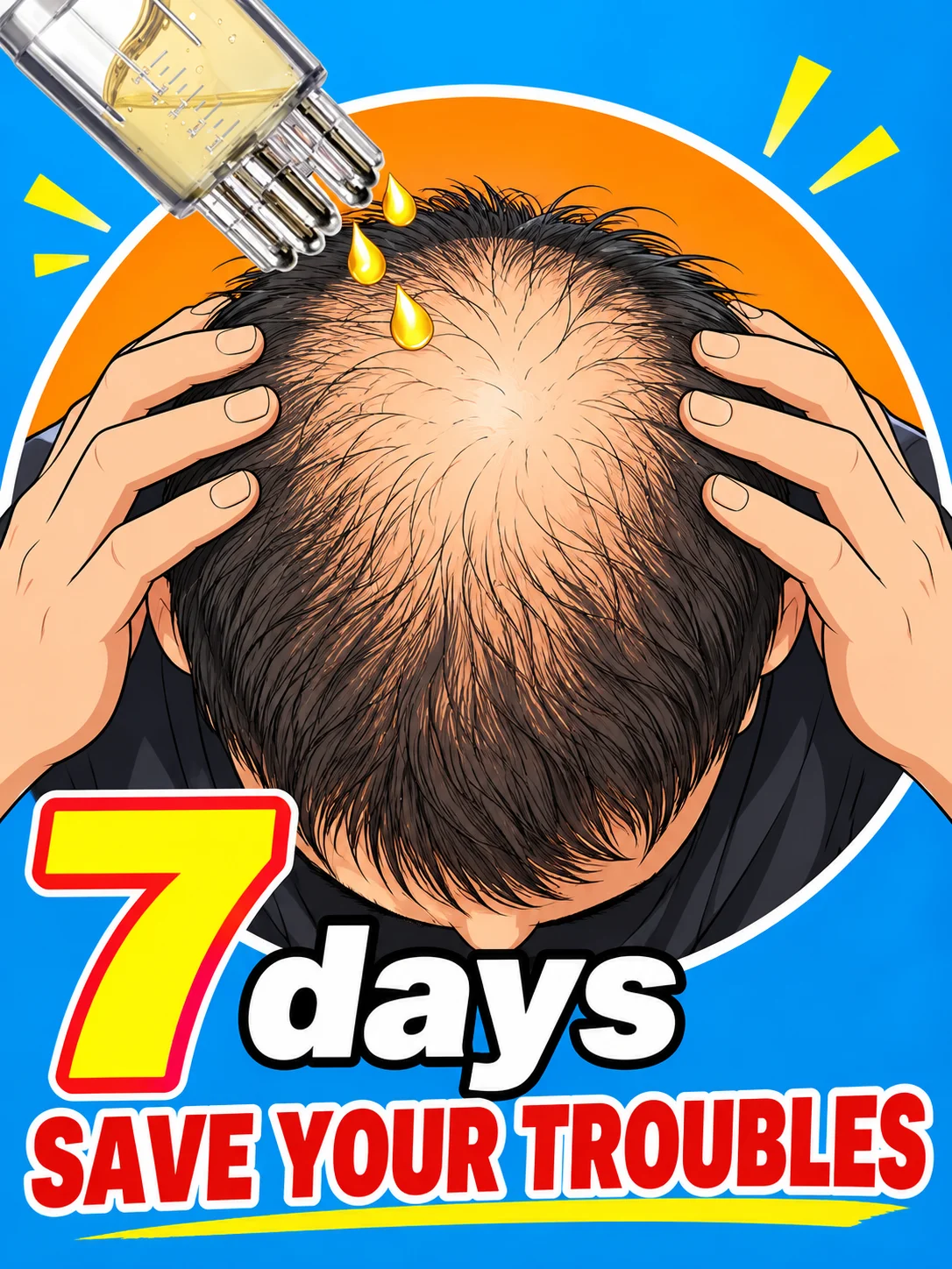 Generation-2 Liquid Scalp Applicator Comb, Say Goodbye To Hair Thinning Troubles