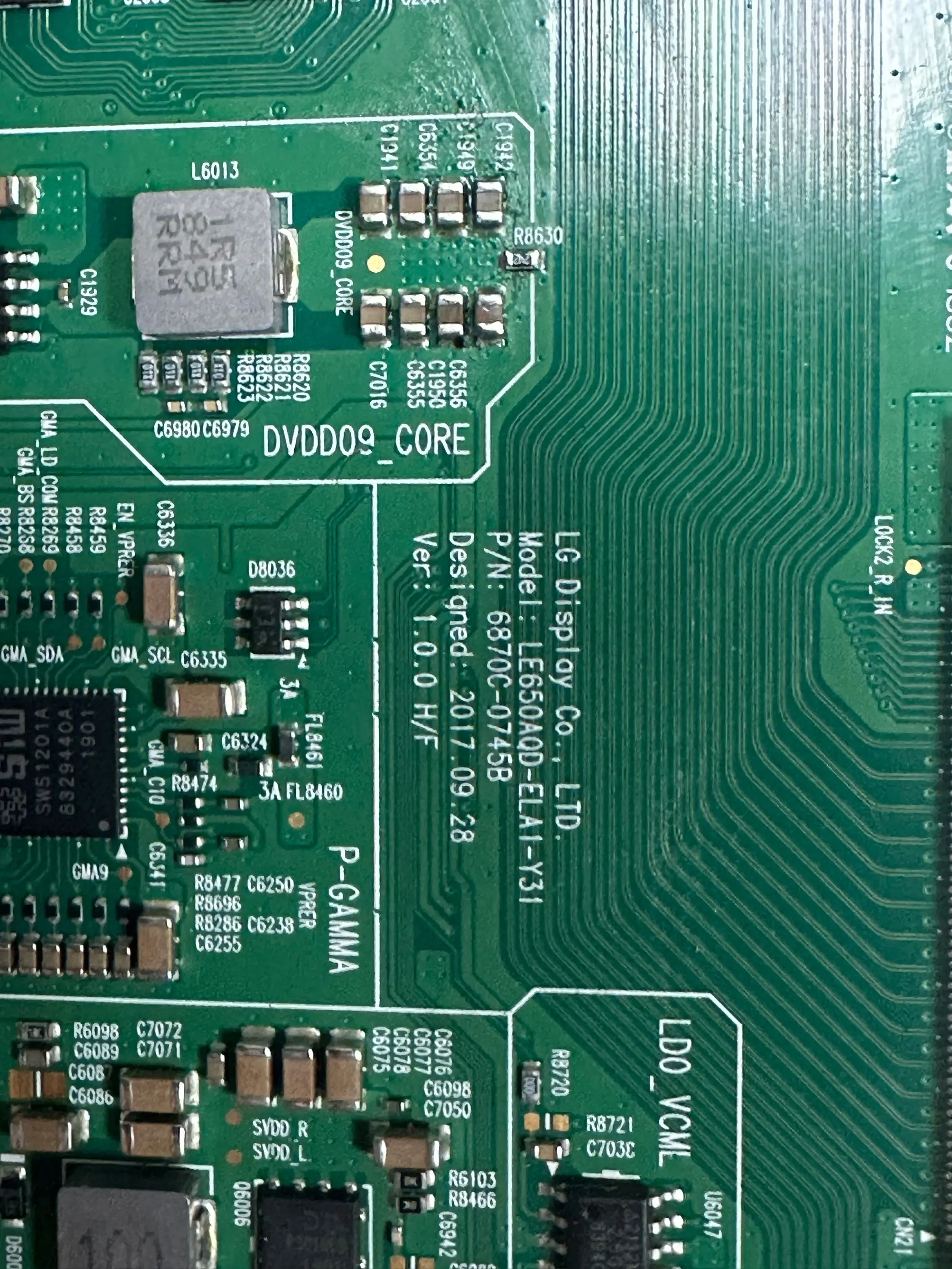 الأصلي 55/65S8A 65V1 المنطق مجلس 6870C-0745B/D LE650AQD-ELA1-Y #2