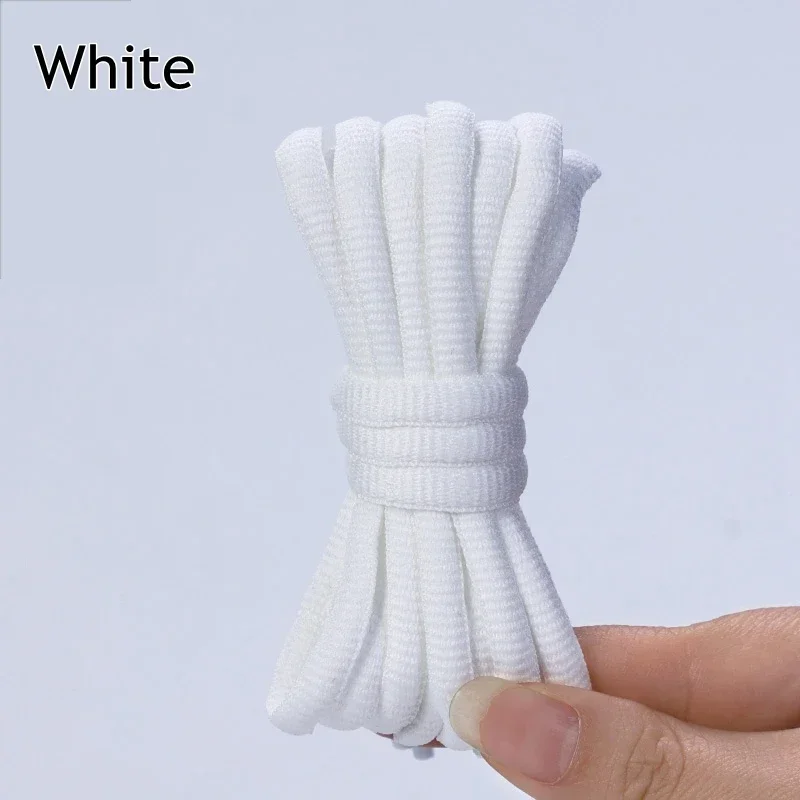 Flache, halbkreisförmige Schnürsenkel für alle Schuharten, runde Schnürsenkel für Herren und Damen, Sportschnürsenkel, Schnürsenkel für Sneaker, Freizeitschuhe, Schuhzubehör. – Detail 17