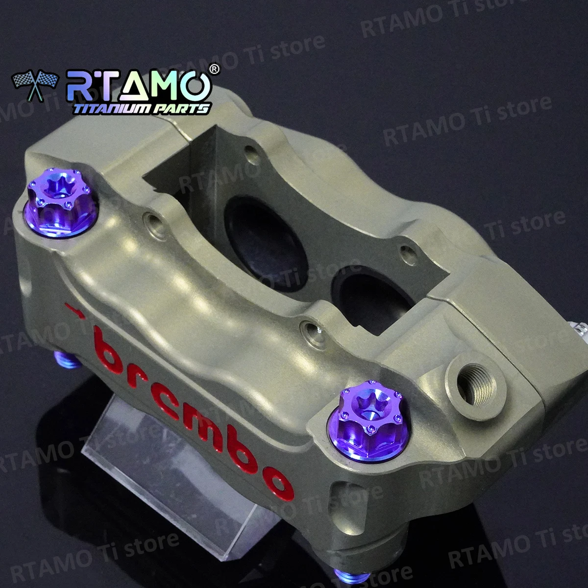 RTAMO Gr5 Titanium Bolts Brake Caliper Pin Banjo Screw for Brembo HPK /GP4-RB