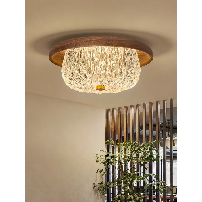 Mid Century Vintage Modern Acrylic LED Ceiling Light Entryway Corridor Hallway Balcony Cloakroom Home