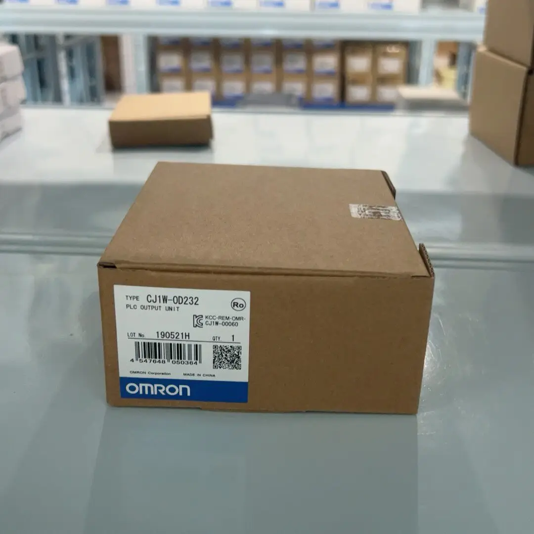 Omron CJ1W-OD232 PLC output unit, original and genuine, brand new