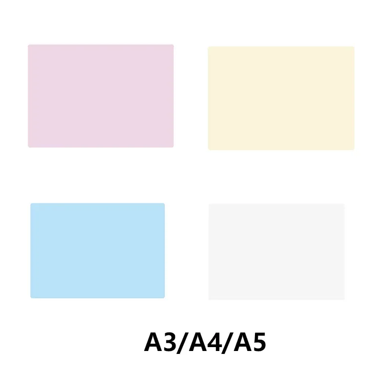 A3 A4 A5 Magnetic Dry Erase Board Color Refrigerator Magnet Marker  Sheet Kitchen Erasable Flexible Fridge Memo Grocery List
