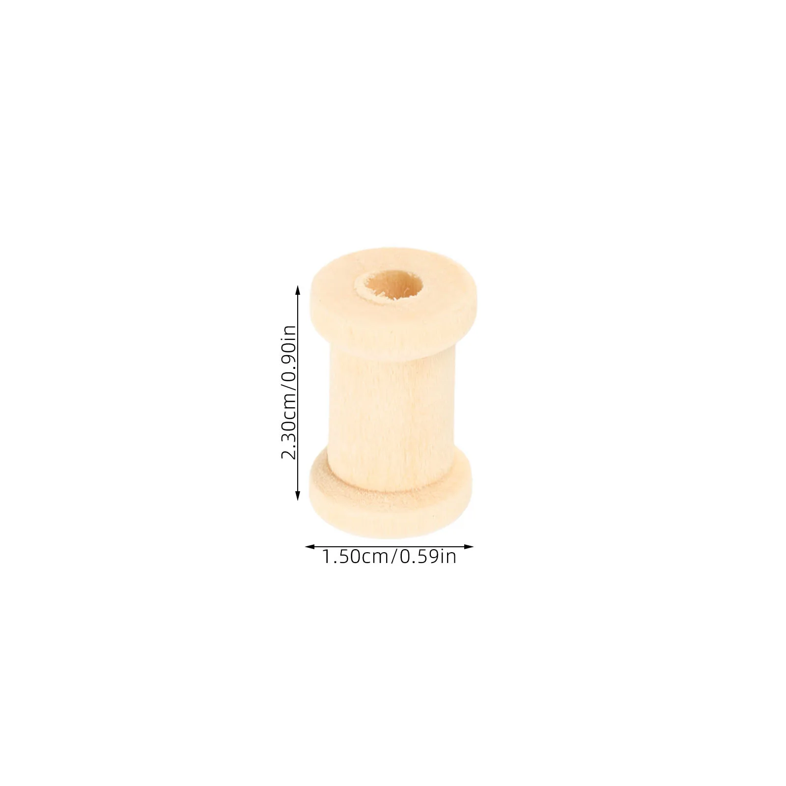 100 Stück Nähspulen Garnfadenhalter Strickzubehör Organizer Halter für
