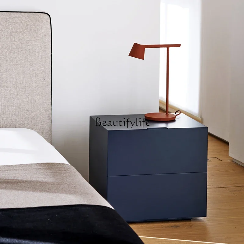 

yj21 Nordic Solid Wood Modern Bedroom Combination Storage Side Cabinet Multi-color Japanese-style Bedside Table