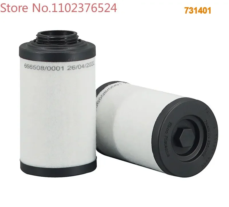 Pump Accessories 731401 Oil Mist Filter Single Stage Rotary Vane Vacuum Pump Gas Ballast Valve Filter Element