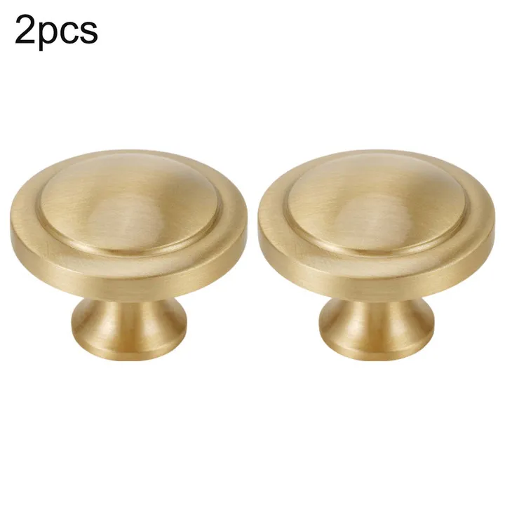 Elegant Gold Handle Classical Gold Drawer Pull Furniture Upgrade Easy Installation High-quality Brass Luxurious Atmosphere