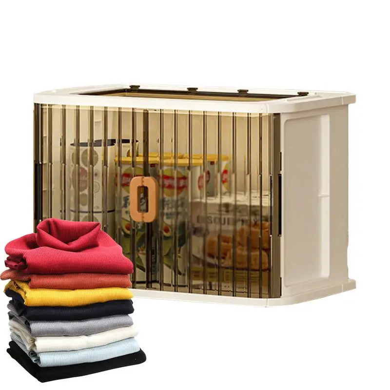 

Collapsible Storage Bins Closet Organizer With Roll-up Door Design For Wardrobe Closet Organizer With Roll-up Door Design For